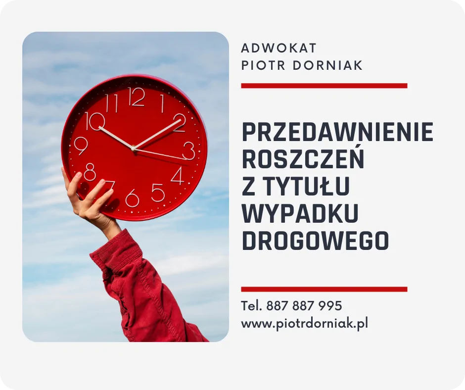 Przedawnienie roszczeń z tytułu wypadku drogowego