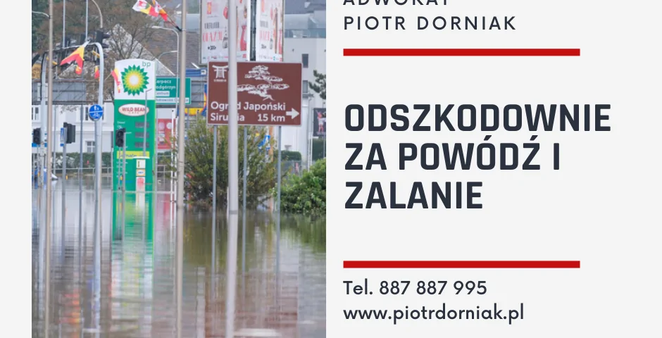 odszkodowanie za powódź i zalanie