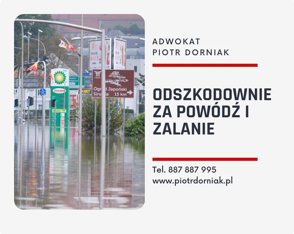 odszkodowanie za powódź i zalanie