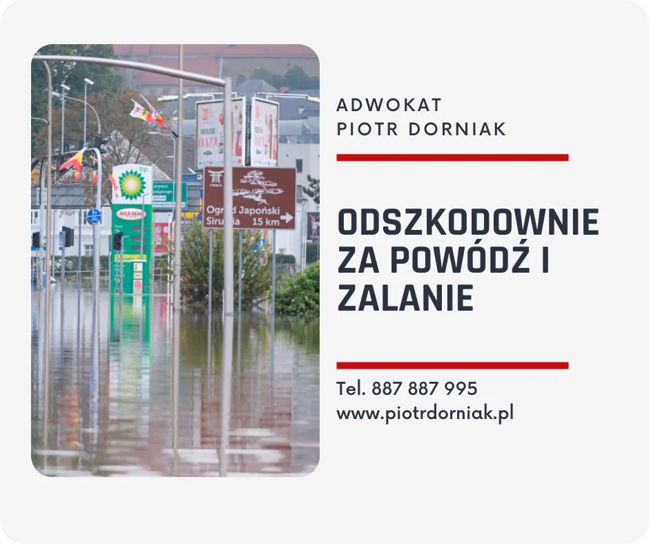 odszkodowanie za powódź i zalanie