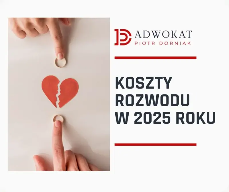 koszty rozwodu w 2025